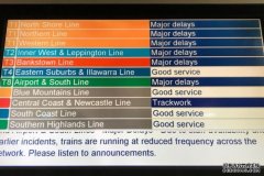 悉尼火车未来仍会发生高峰时段延误和混乱