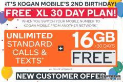 [已过期]FREE Kogan Mobile Prepaid Voucher Code: EXTRA LARG