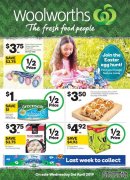 ★WOOLWORTHS  CATALOGUE★ ☆03/04-09/04/2019☆