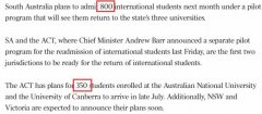 这5校1150名留学生将率先入境澳洲！旅行禁令恐持