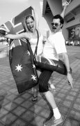 澳大利亚情侣中国度假:“让胜利来庆祝婚礼”