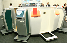 Air New Zealand's new self service check-in machines will help speed up processes. Photo / Martin Sykes