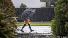 下周新西兰大部将迎来强降雨 局地有雷暴天气