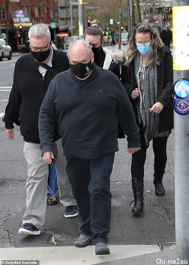 Young had five members of her family - including her parents, an aunt and an uncle, arrived at court to offer their support as she expected to be sentenced