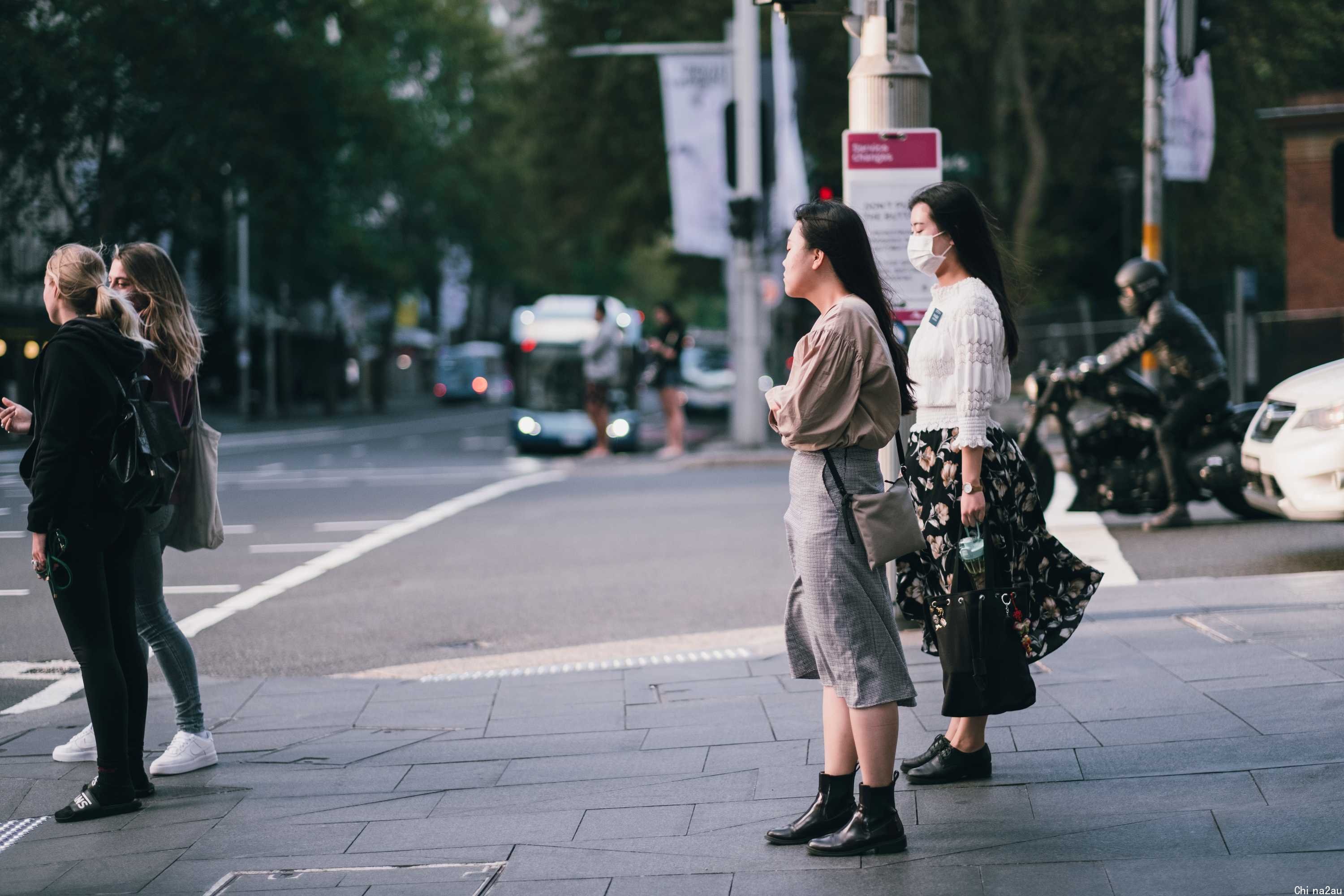 悉尼街道上的行人