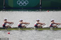女子四人单桨中国第五 澳大利亚夺冠荷兰爱尔兰