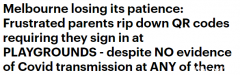 墨尔本这项限制令引发家长不满，多地二维码签