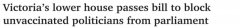 维州议会将禁止未接种议员进入，自由党成员抨