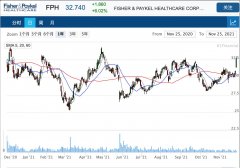 医疗器械公司Fisher &amp; Paykel Healthcare上半年收入