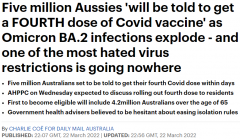 澳洲即将开打第4针！首批500万人接种，两类人群