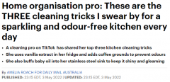 澳洲宝妈分享清洁厨房黑科技，只要三招，厨房焕然一新无异味