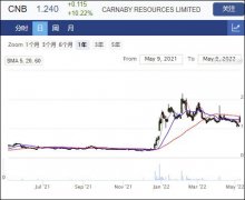 Carnaby公布旗下项目钻探结果 股价冲高近30%