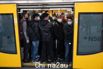 Trains were severely overcrowded at Central Station last Friday when rail workers refused to operate foreign-built trains.