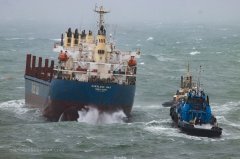 前往营救的拖船钢缆断裂，被困悉尼海岸的货船漂得更远了