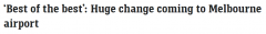 墨尔本机场增加国际航班，将创造就业岗位逾900个，拉动经济增长（组图）