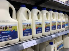 Coles自有品牌牛奶每升涨25分