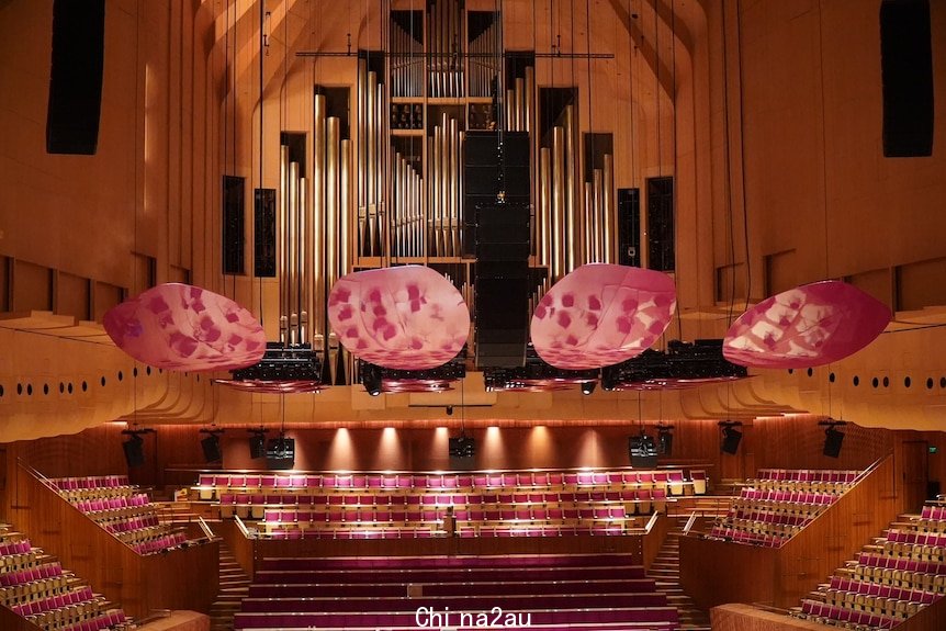 Inside the Opera House concert hall