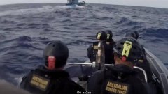 6月份有四艘木船企图非法来澳，被边境保护部队截停