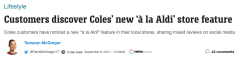 最近，Coles又悄悄搞了个大动作，许多人都直呼吃惊！（组图）