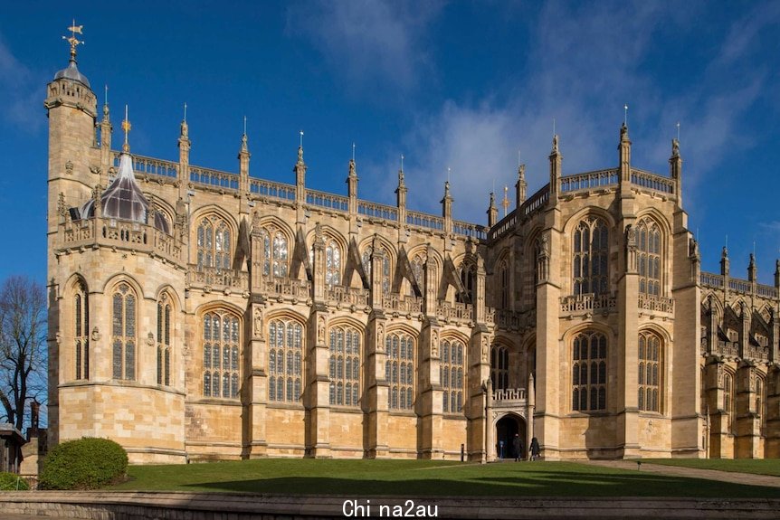 The exterior of St George's Chapel.