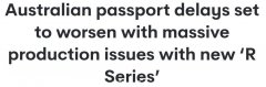 太难了！澳洲推出新护照，但申请护照的时间更久了，有人等了六周还没拿到…（组图）