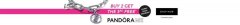Pandora潘多拉首饰买二送一，项链、手链、耳环、戒指都参与！（组图）