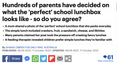 澳洲妈妈投票“最佳Lunch Box”，颜值却被华人妈妈群秒杀了