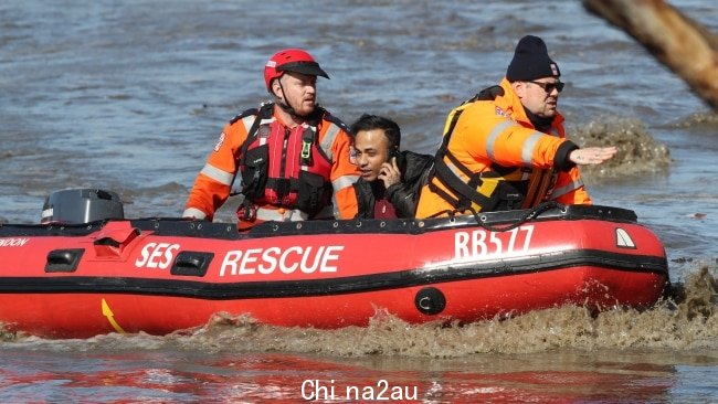 The Bureau of Meteorology warned the week ahead could see “major flooding” at Echuca and Moama – possibly exceeding levels seen in 2016. Picture: NCA NewsWire / David Crosling