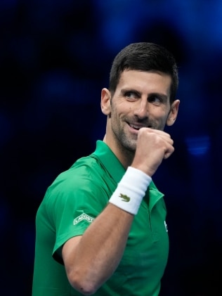 塞尔维亚的 Novak Djokovic 被禁止重新进入澳大利亚三年在他抵达 2022 年澳大利亚网球公开赛时签证被取消后。图片：AP Photo/Antonio Calanni