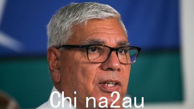 Warren Mundine 也在六人委员会中寻求支持反对声音。图片：Dylan Robinson