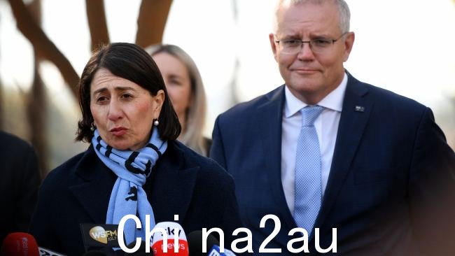 前新南威尔士州州长 Gladys Berejiklian 在丑闻发生时迅速否认了这些短信。图片：NCA NewsWire /Bianca De Marchi