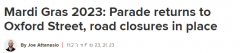 悉尼同志游行将于本周六举行，多条街道将临时封闭。请司机注意！ （合影）