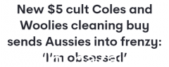 只需 5 美元！ Woolies和Coles的“清洁神器”火了，网友直呼：离不开它（合影）