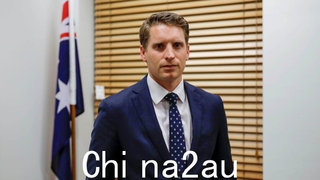 Andrew Hastie 说成本不作为的成本将比 AUKUS 所需的成本“高得多”。图片：Sean Davey