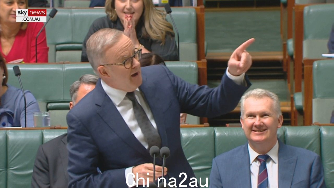 '他又来了': Albanese 在提问时间插话后瞄准 Dutton