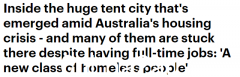 买房难求，澳洲人开启“帐篷模式”！ 50多户家庭“安家”在景区露营地（图）