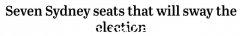 西悉尼成新州大选主战场！多个边缘议席决定选战胜负 两党争夺华裔选区激烈竞争（图）