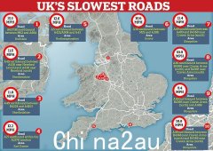 英国最慢的道路揭晓：什罗普郡的 A49 路段名列榜首