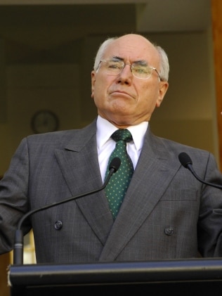 John Howard 于 2005 年入选时代 100。图片：NCA