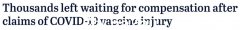大量澳人接种新冠疫苗后出现不良反应，联邦政府赔偿720万澳元！千人还在等待赔偿（图）
