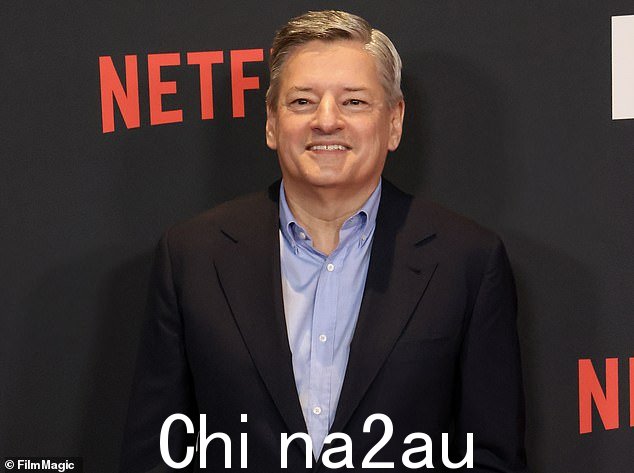  Netflix 联席首席执行官泰德萨兰多斯在讨论最新财务业绩的视频通话中表示，“这对我们来说几乎是一个一切如常的季度” class=