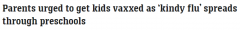 流感季提前到来！新南威尔士州的“幼儿园流感”正在迅速蔓延，感染人数猛增。当局呼吁接种疫苗（照片）