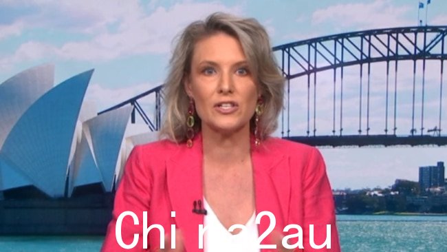 前 Warringah 候选人 Katherine Deves 已退出参议院接替 Jim Molan 的竞选。图片：Sky News Australia