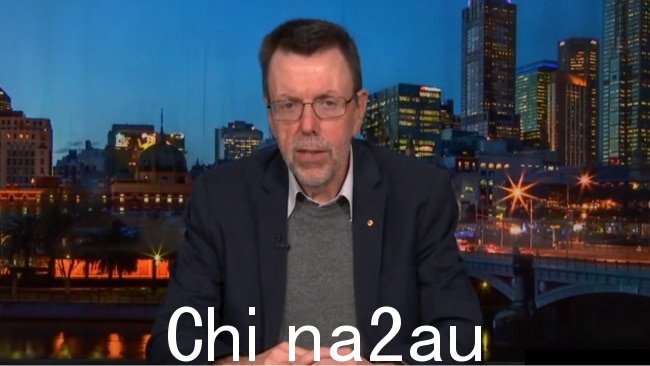 Greg Sheridan 严厉批评他对政府国防战略评估的批评。图片：Sky News Australia 