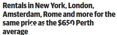 离谱！珀斯的租金中位数已上涨至 650 美元。放眼全球，这些好房子都能租到（组图）