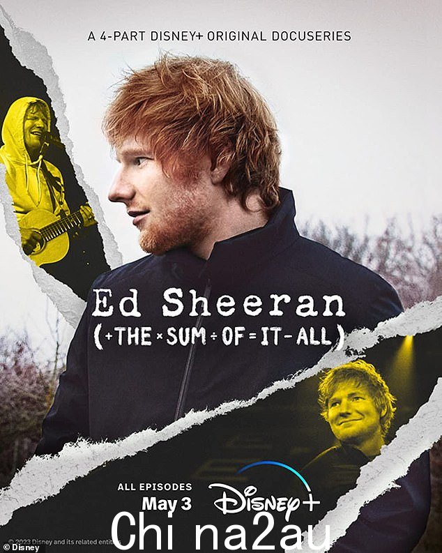 即将推出！Ed Sheeran：The Sum Of It All 将于 5 月 3 日在 Disney+ 首映