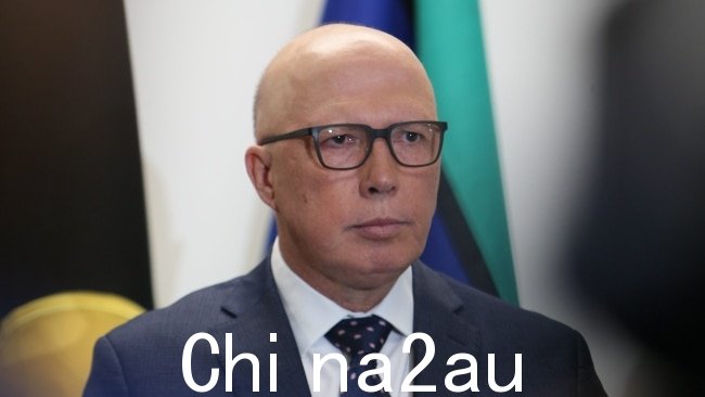 Peter Dutton 耸人听闻地表示，可能需要进行干预，以解决 Pesutto 先生和 Moira Deeming 之间正在进行的争吵。图片：NCA/NewsWire Emma Brasier