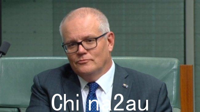 Scott Morrison 接受了位于华盛顿的新美国安全智库中心的顾问职位。图片：Sky News Australia