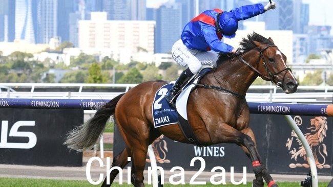 Zaaki 在去年的 Doomben 杯比赛中失利后，准备报复。图片：Vince Caligiuri/Getty Images