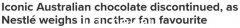 澳洲标志性知名巧克力下月停售！已有近百年历史，是澳洲人的“成长记忆”（图）